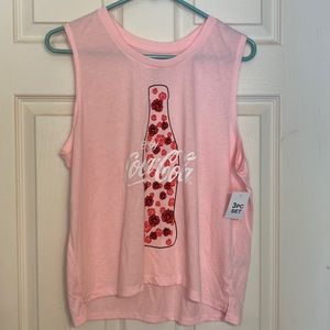NWT Coca-Cola 3 piece set. Size: Large (12-14). Color: Pink